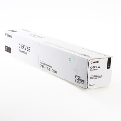 Canon C-EXV52Bk (0998C002), originálny toner, čierny