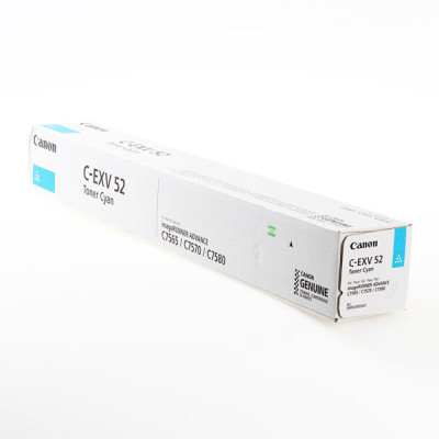 Canon C-EXV52C (0999C002), originálny toner, azúrový