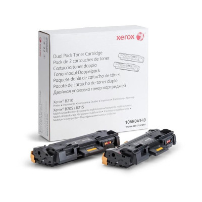 Xerox 106R04349, originálny toner, čierny, 2-pack