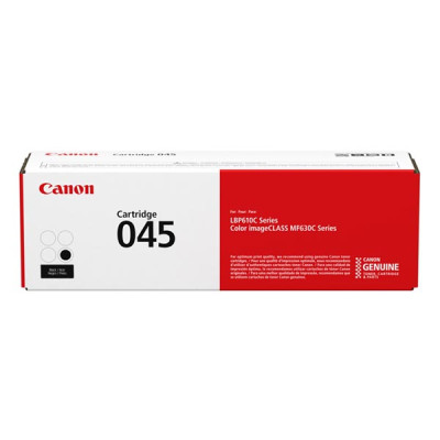 Canon 045Bk (1242C002), originálny toner, čierny, 1400 strán