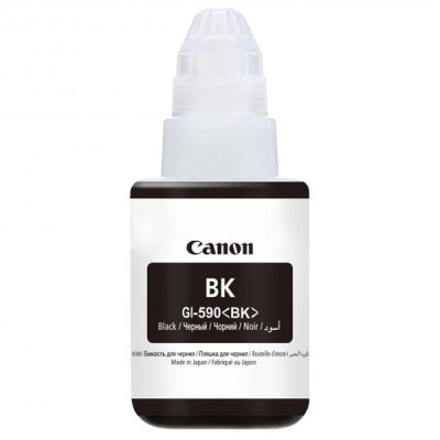 Canon GI-590Bk (1603C001), originálny atrament, čierny, 135 ml