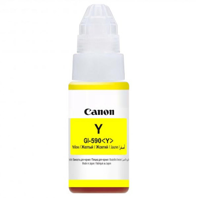 Canon GI-590Y (1606C001), originálny atrament, žltý, 70 ml