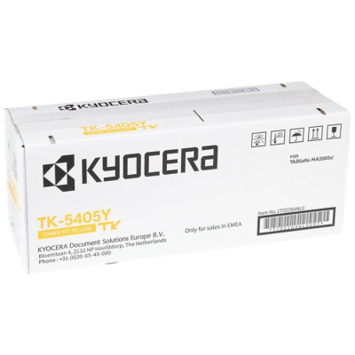 Kyocera TK-5405Y (1T02Z6ANL0), originálny toner, žltý, 10000 strán