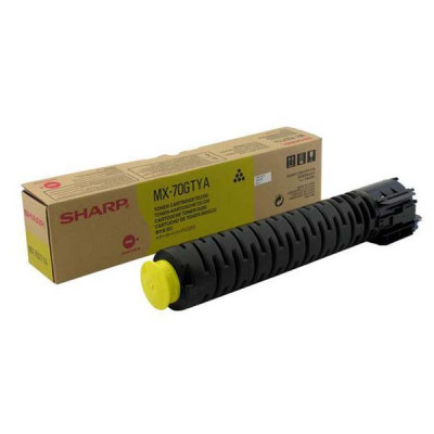 Sharp MX-70GTYA, originálny toner, žltý