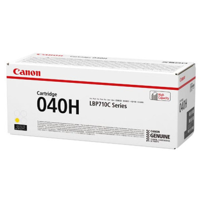 Canon 040HY (0455C001), originálny toner, žltý, 10000