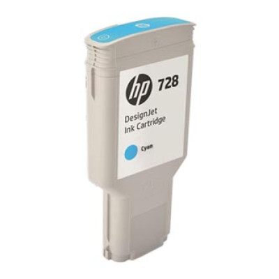 HP F9K17A (728), originálny atrament, azúrový, 300 ml