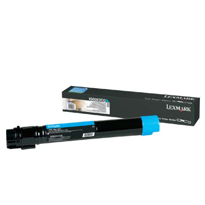 Lexmark X950X2CG, originálny toner, azúrový