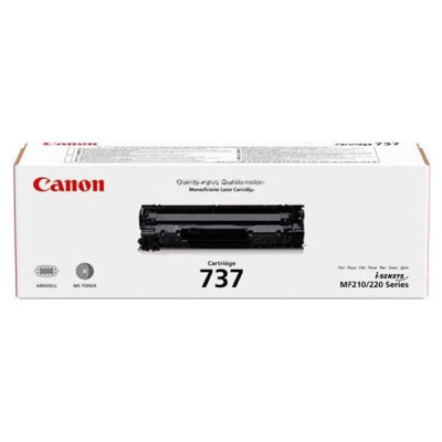 Canon CRG-737Bk (9435B002), originálny toner, čierny, 2400 strán