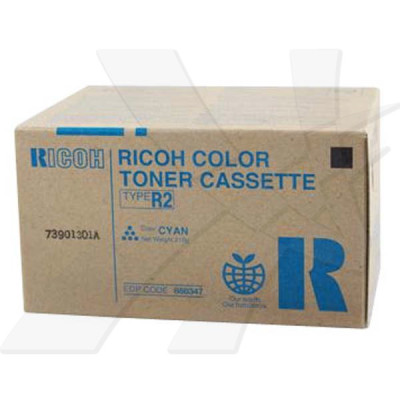 Ricoh Typ R2 (888347), originálny toner, azúrový