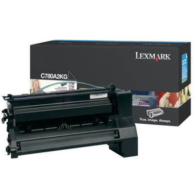 Lexmark C780A2BG, originálny toner, čierny