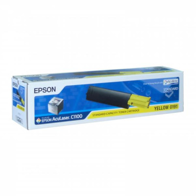 Epson C13S050191, originálny toner, žltý