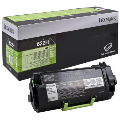 Lexmark 62D2H00 (62D2H0E), originálny toner, čierny, 25000 strán