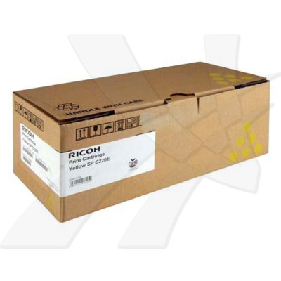 Ricoh 406768 (406055, 406147), originálny toner, žltý