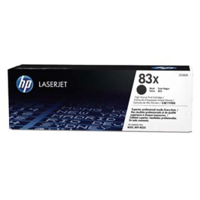 HP CF283X (83X), originálny toner, čierny, 2200 strán