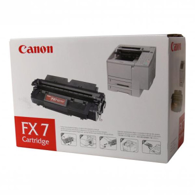 Canon FX-7Bk (7621A002), originálny toner, čierny