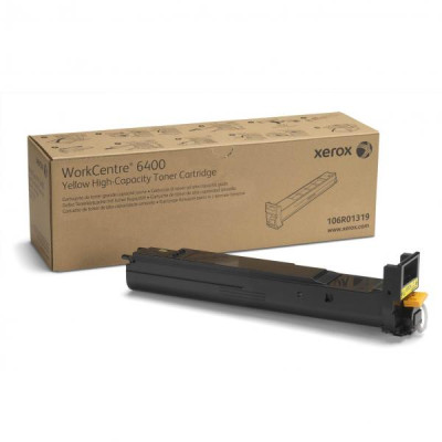 Xerox 106R01319, originálny toner, žltý