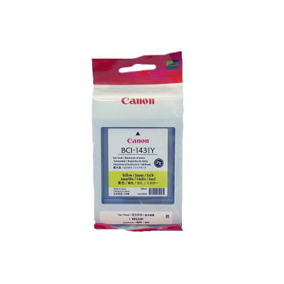 Canon BCI-1431Y (8972A001), originálny atrament, žltý, 130 ml