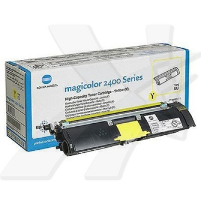 Konica Minolta A00W131 (1710-5890-01), originálny toner, žltý