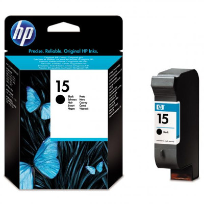 HP C6615NE (15), originálny atrament, čierny, 14 ml