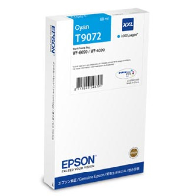 Epson T9072XXL (C13T90724N), originálny atrament, azúrový, 69 ml