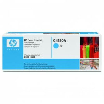 HP C4150A, originálny toner, azúrový