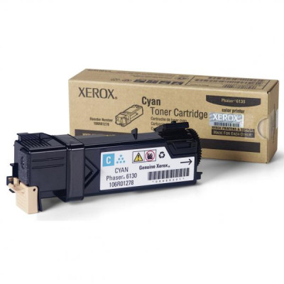 Xerox 106R01282, originálny toner, azúrový