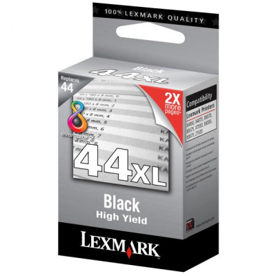 Lexmark 18Y0144EXL (#44), originálny atrament, čierny