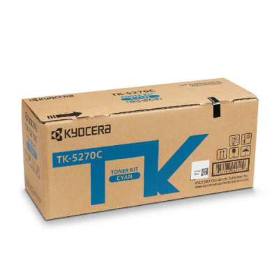 Kyocera TK-5270C (1T02TVCNL0), originálny toner, azúrový