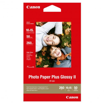 Canon Photo Paper Plus Glossy, foto papír, lesklý, biela, 10x15cm, 4x6