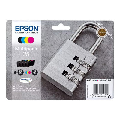 Epson T3586 (C13T35864010, 35), originálny atrament, CMYK