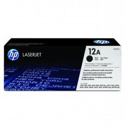 HP Q2612A (12A), originálny toner, čierny, 2000 strán