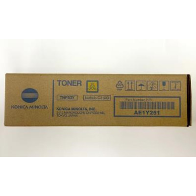 Konica Minolta TNP-93Y (AE1Y251), originálny toner, žltý