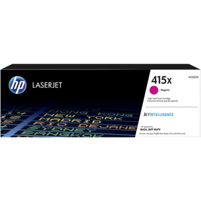 HP W2033X (415X), originálny toner, purpurový, 6000 strán, XL