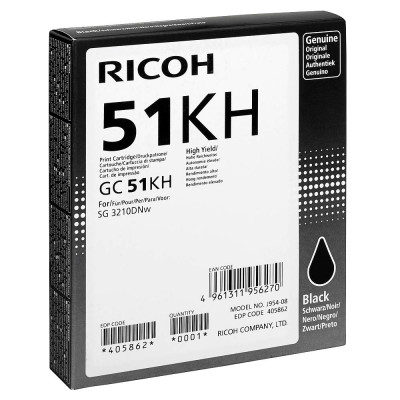 Ricoh 405862 (GC 51KH), originálny atrament, čierny