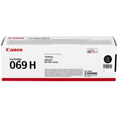 Canon 069HBK (5098C002), originálny toner, čierny, 7600 strán