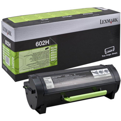 Lexmark 60F0HA0, originálny toner, čierny