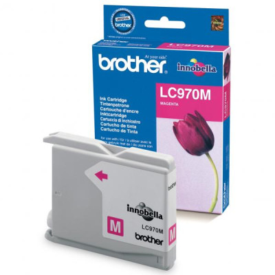 Brother LC-970M, originálny atrament, purpurový