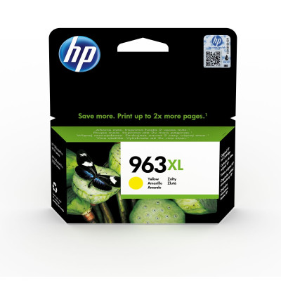 HP 3JA29AE (963XL), originálny atrament, žltý, 1600 strán (22,92 ml)