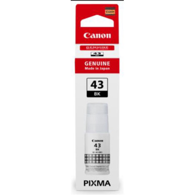 Canon GI-43Bk (4698C001), originálny atrament, čierny, 60 ml