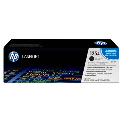 HP CB540A (125A), originálny toner, čierny, 2200 strán