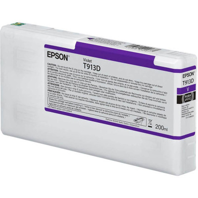 Epson T913D (C13T913D00), originálny atrament, fialový, 200 ml