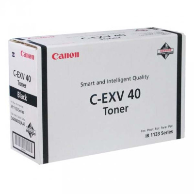 Canon C-EXV40Bk (3480B006), originálny toner, čierny, 6000 strán