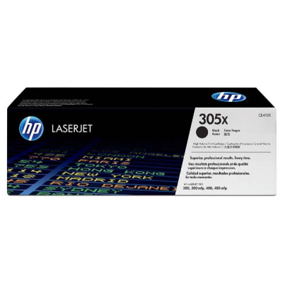 HP CE410X (305X), originálny toner, čierny, 4000 strán