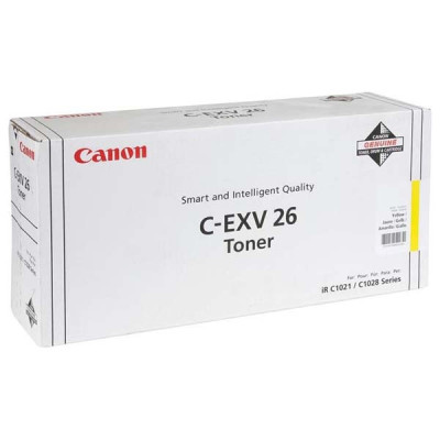 Canon C-EXV26Y (1657B006), originálny toner, žltý