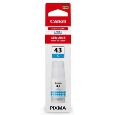 Canon GI-43C (4672C001), originálny atrament, azúrový, 60 ml