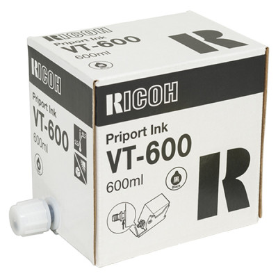 Ricoh 817101 (VT-600), originálny atrament, čierny, 600 ml