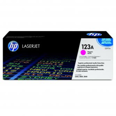 HP Q3973A (123A), originálny toner, purpurový