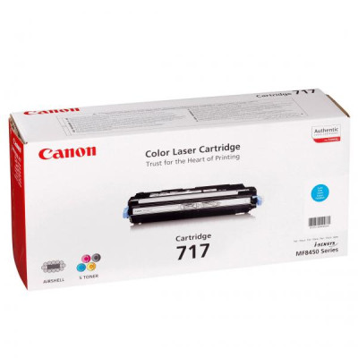 Canon CRG-717C (2577B002), originálny toner, azúrový