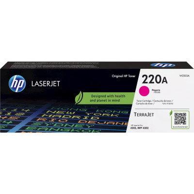 HP W2203A (220A), originálny toner, purpurový, 1800 strán