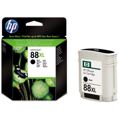 HP C9396AE (88XL), originálny atrament, čierny, 58,9 ml